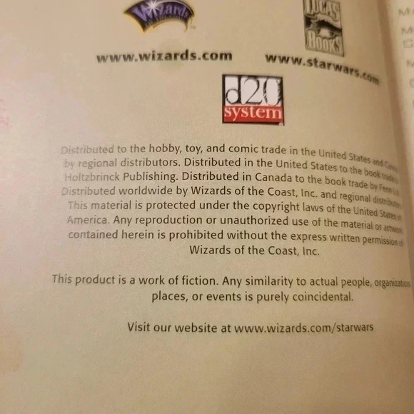 Geonosis and the Outer Rim Worlds (Star Wars Roleplaying Game) Hardcover RPG - Picture 5 of 8